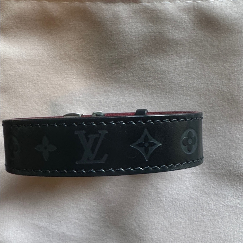 Louis Vuitton Bracelet Vous Good Luck Leather Black Women’s Louis Vuitton - Picture 13 of 15